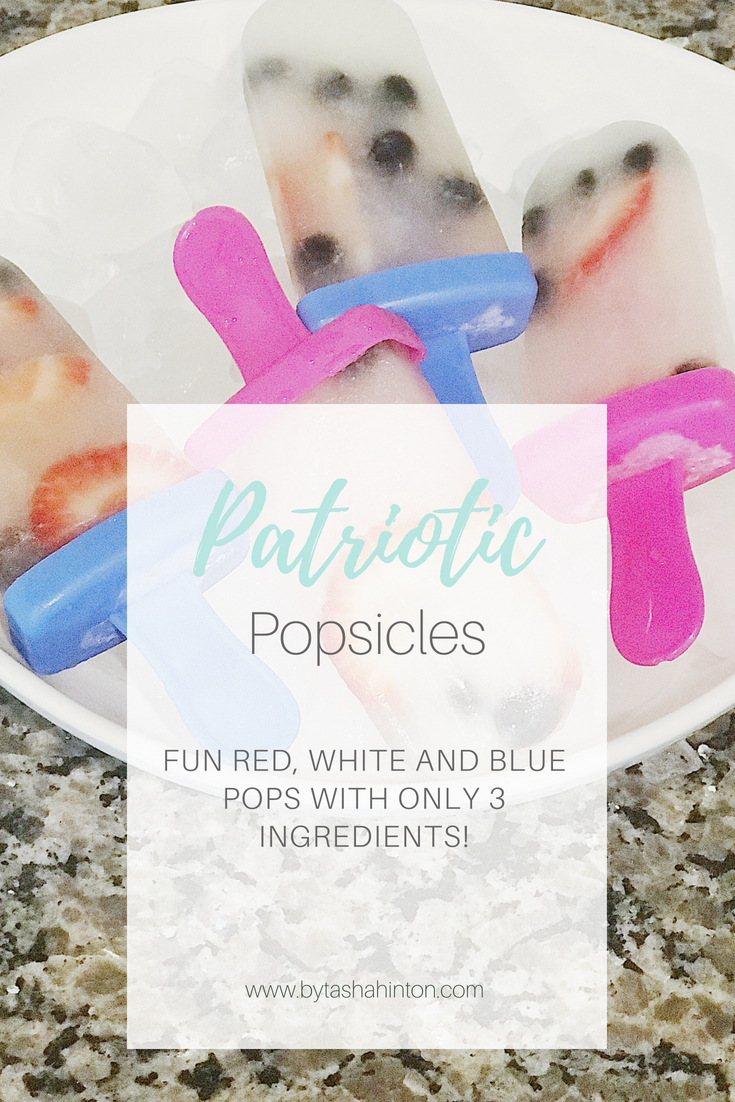 Red, White, and Blue Popsicles