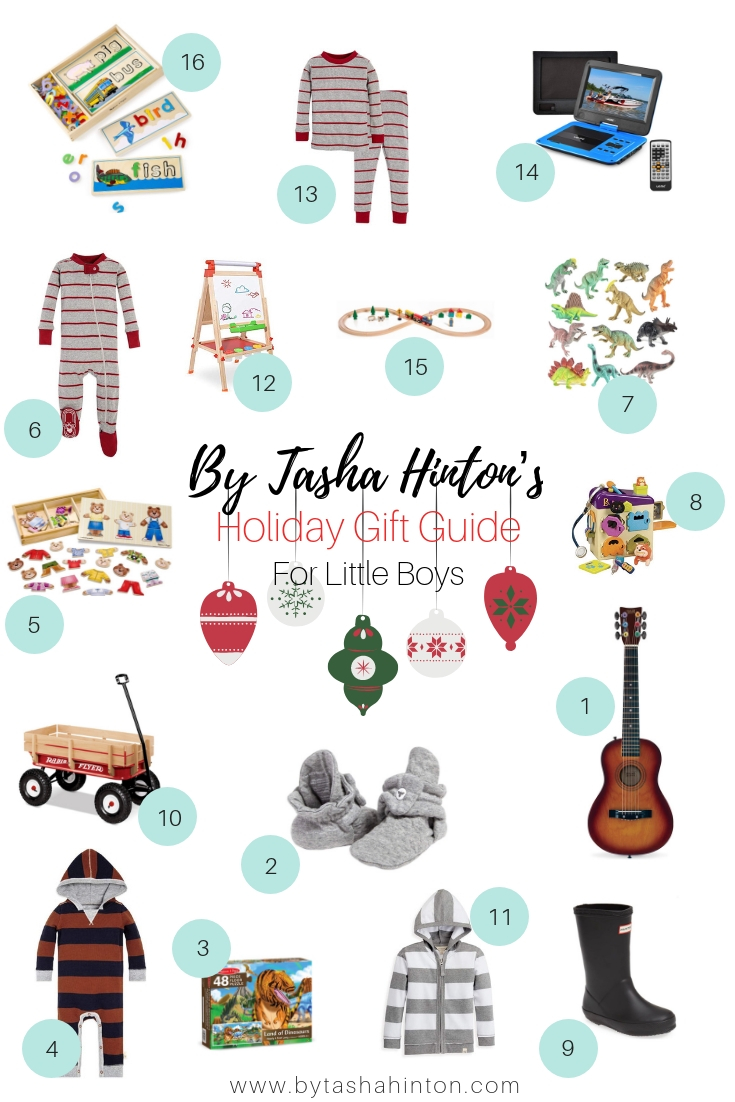 One stop gift guide to the best educational toys and items for little boys under 3!